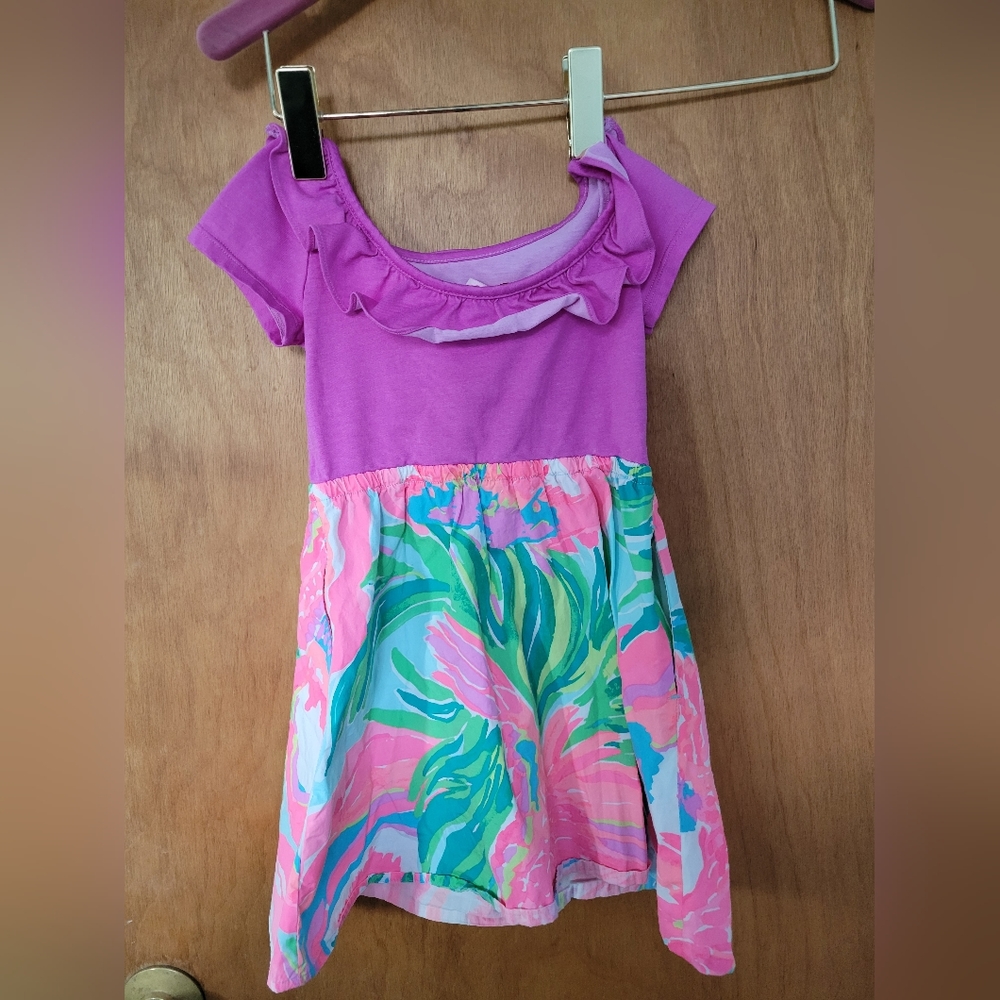 Lilly Pulitzer Little Girls Dress Size S (4-5)